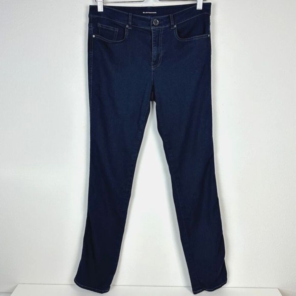 Elie Tahari Dark Wash Skinny Jeans 8